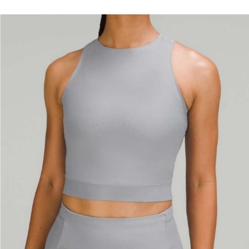 Lululemon SenseKnit Running Tank Top - Rhino Grey